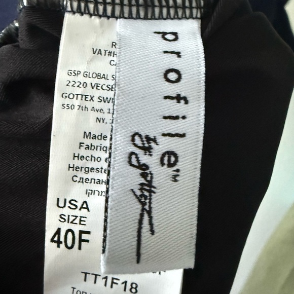 Profile by Gottex Women’s Sweetheart Cup Sized Tankinj Top Swimsuit Size 40F - Picture 3 of 9